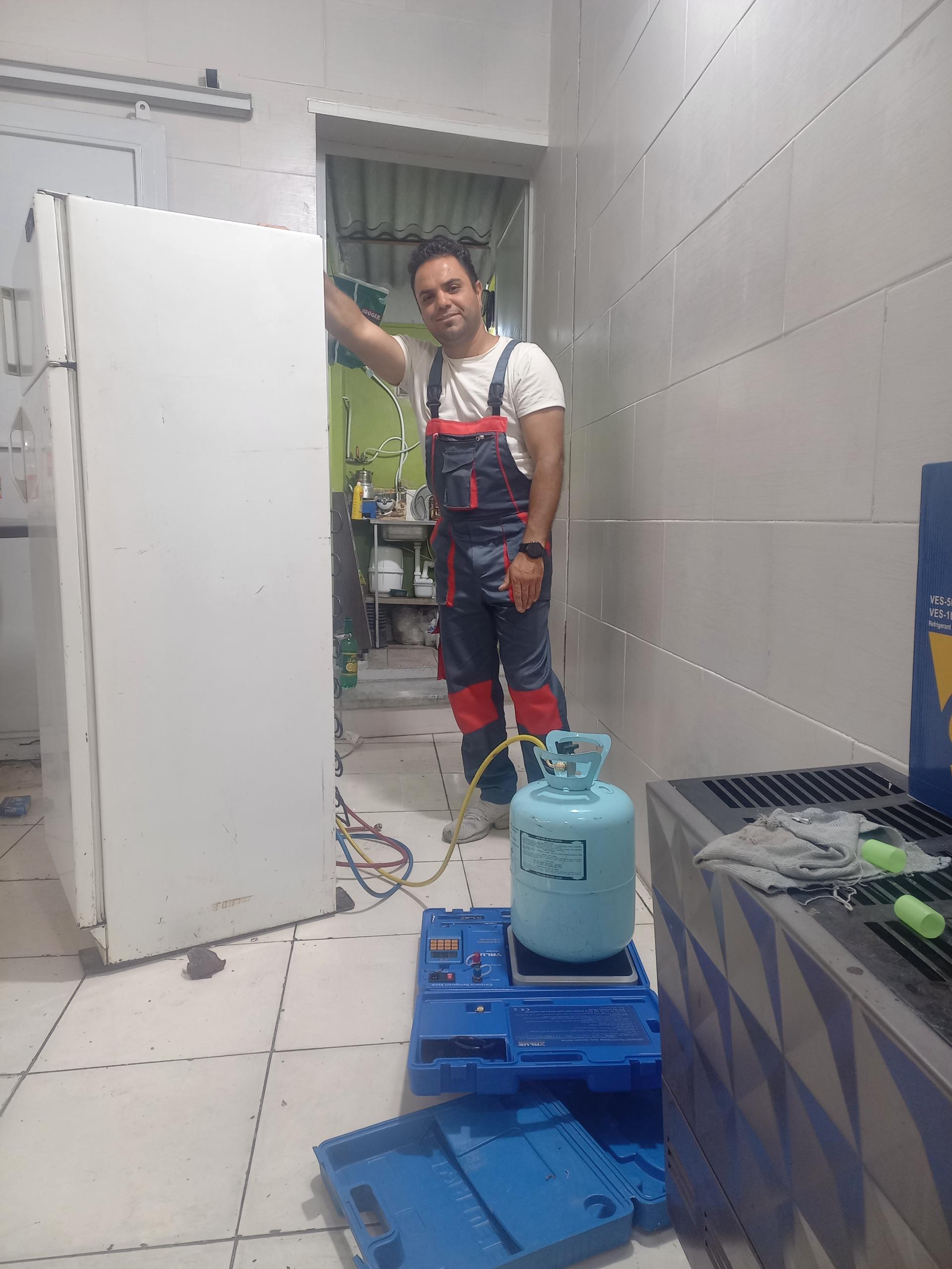 عکس تعمیرات یخچال و لباسشویی