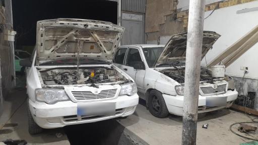 عکس میکانیکی سجاد و سیمکشی محمدحسین 