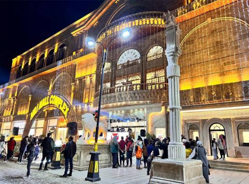 عکس مجتمع تجاری تفریحی نیلی مال لارستان