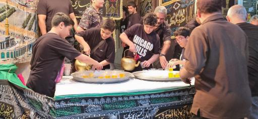 عکس هیات عاشقان ابوالفضل شهرستان ساری 