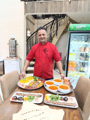 عکس کباب ساطوری بناب اسد خان