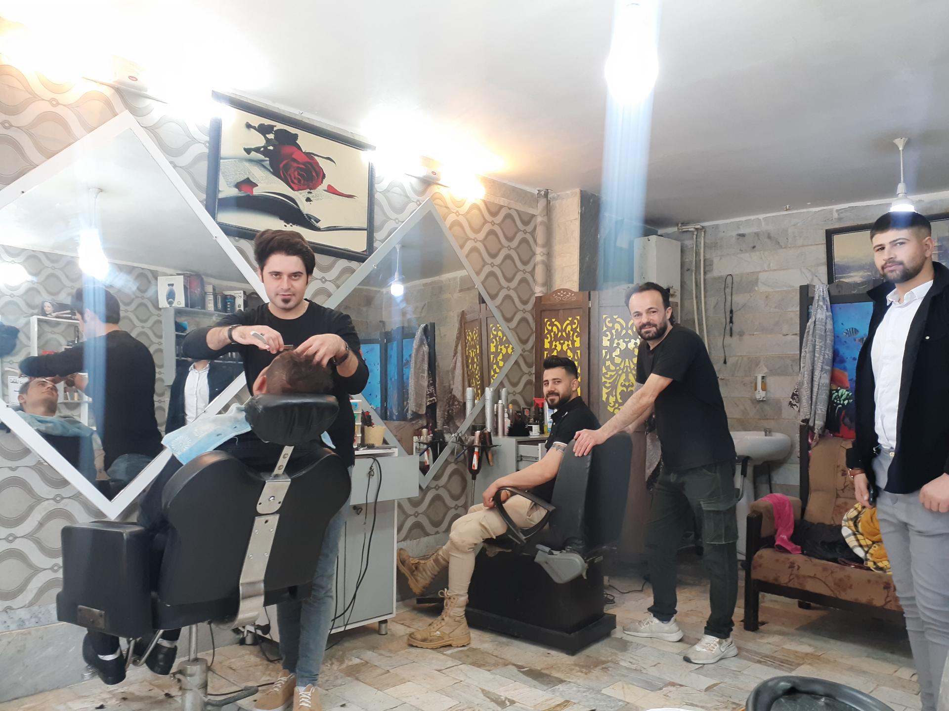 عکس پیرایش حامد