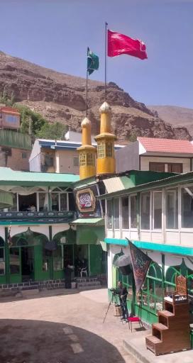 عکس تکیه آب اسک لاریجان