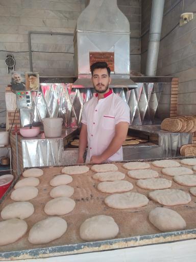 عکس نانوایی بربری پدر