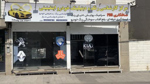 کارشناسی رنگ و دیتیلینگ خودرو اینفینیتی