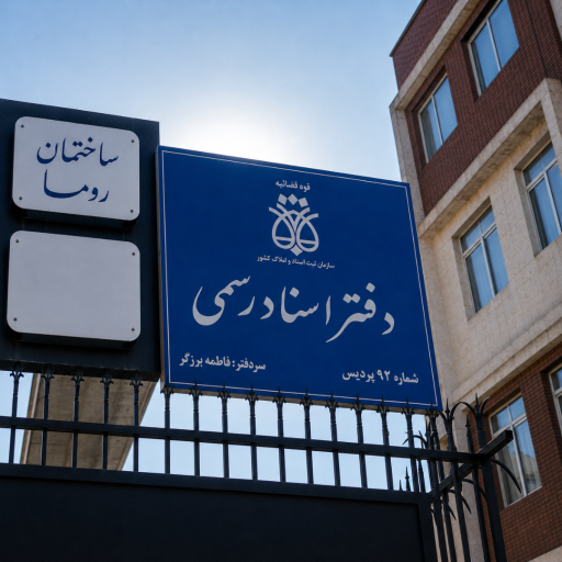 عکس دفتر اسناد رسمی شماره 92