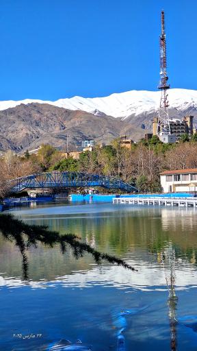 عکس آبنمای موزیکال پارک ملت