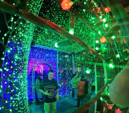 عکس آبنمای موزیکال پارک ملت