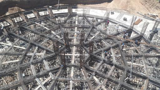 عکس بیمارستان ۷۰۰ تختخوابی قزوین (در دست ساخت)