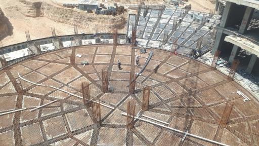 عکس بیمارستان ۷۰۰ تختخوابی قزوین (در دست ساخت)