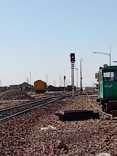 عکس ایستگاه راه آهن زرند