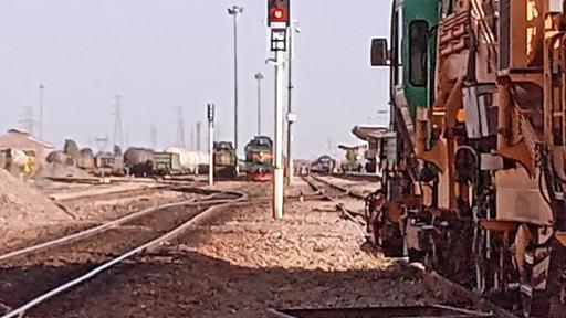 عکس ایستگاه راه آهن زرند