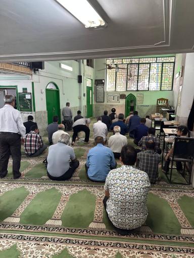عکس مسجد باغ ملی (خلف باغ)