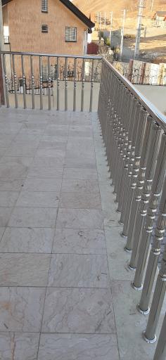 عکس کارگاه تولیدی نرده استیل رنجبر