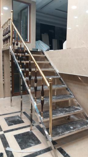 عکس کارگاه تولیدی نرده استیل رنجبر