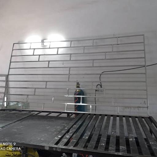 عکس کارگاه تولیدی نرده استیل رنجبر