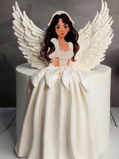 عکس کیک خانگی زعفران 