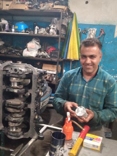 عکس تعمیرگاه مکانیک حسن زارع