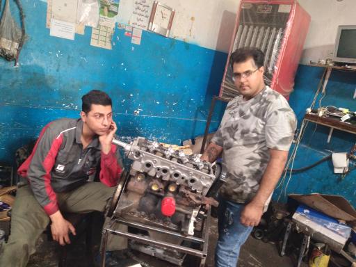 عکس تعمیرگاه مکانیک حسن زارع