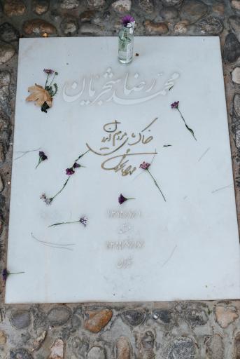 عکس آرامگاه استاد محمدرضا شجریان