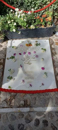 عکس آرامگاه استاد محمدرضا شجریان