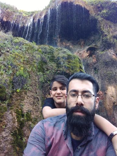 عکس آبشار آسیاب خرابه جلفا