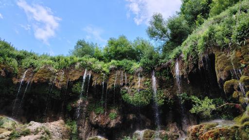عکس آبشار آسیاب خرابه جلفا