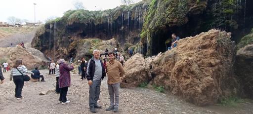 عکس آبشار آسیاب خرابه جلفا