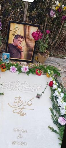 عکس آرامگاه استاد محمدرضا شجریان