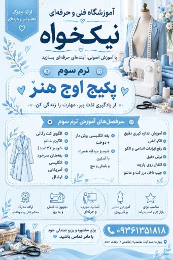 عکس آموزشگاه فنی و حرفه ای نیکخواه