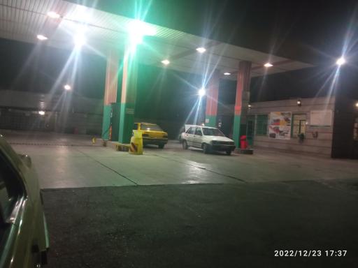 عکس جایگاه سوخت سعادت