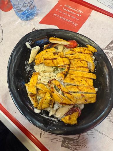 عکس برگر تین