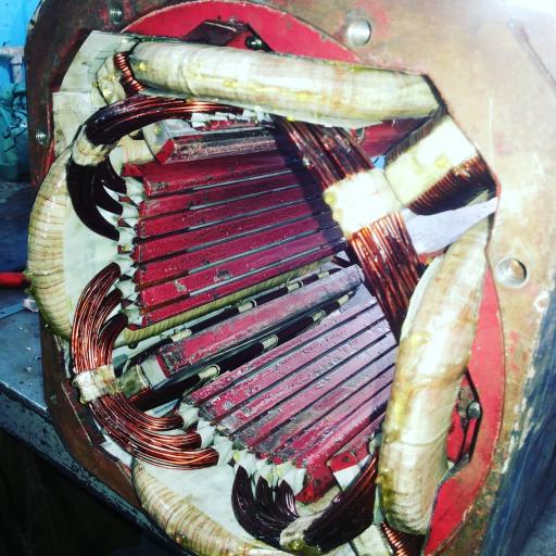 عکس سیم پیچی احیا صنعت 