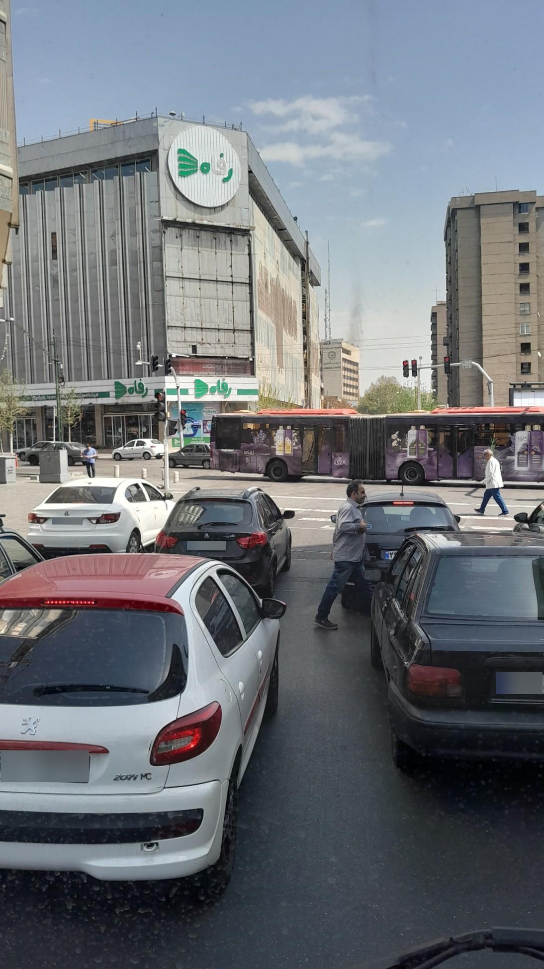 عکس چهارراه زرتشت