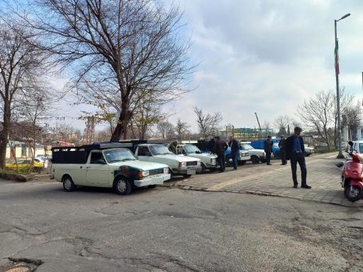 عکس وانت بار پل عراق