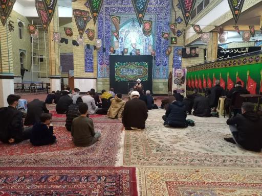 عکس مسجد سیدالشهداء (ع) سونوگرافی اسمان