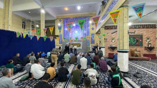 عکس مسجد سیدالشهداء (ع) سونوگرافی اسمان
