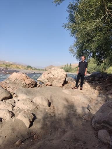 عکس رودخانه سد طالقان