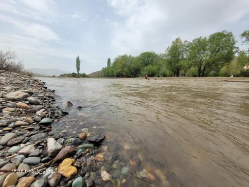عکس رودخانه سد طالقان