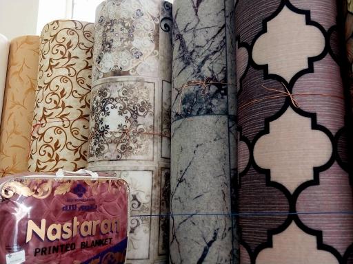 عکس فرش و پتوی ارکیده