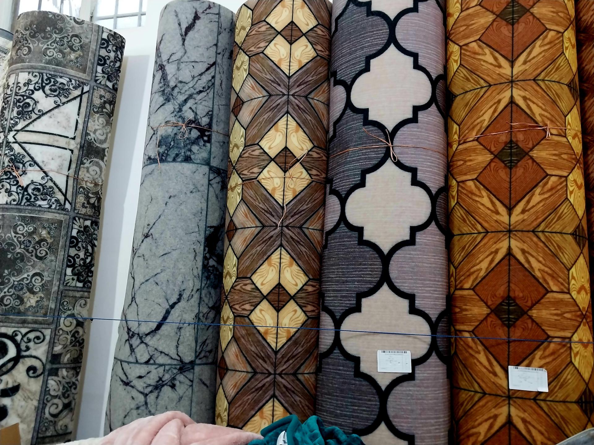 عکس فرش و پتوی ارکیده