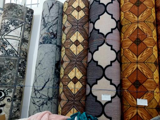 عکس فرش و پتوی ارکیده