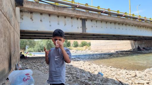 عکس رودخانه سد طالقان