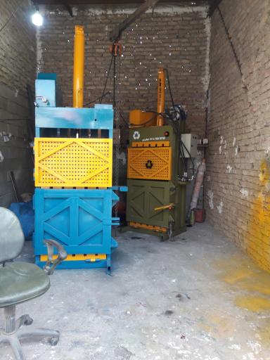 عکس ساخت دستگاه پرس کارتن و بازیافت