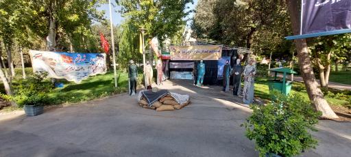 عکس مقبره الشهدای گمنام دانشگاه علم و صنعت
