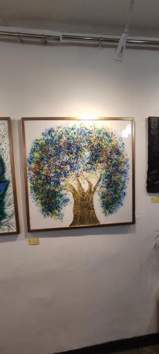 عکس نگارخانه گل های داوودی