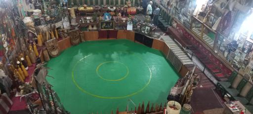 عکس زورخانه و موزه آئین های پهلوانی شه لافتی (پهلوان رستم)