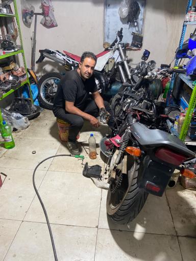 عکس رسول موتوری 