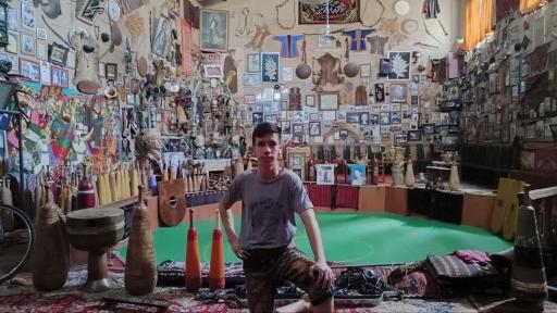 عکس زورخانه و موزه آئین های پهلوانی شه لافتی (پهلوان رستم)