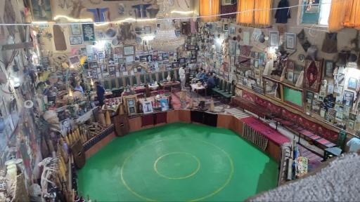 عکس زورخانه و موزه آئین های پهلوانی شه لافتی (پهلوان رستم)